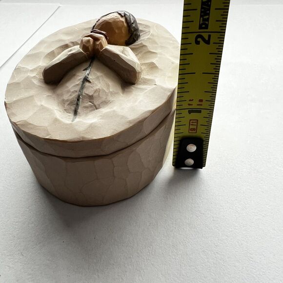 Willow Tree by Demdaco Loving Angel #26610 Resin Keepsake Oval Box 2004 - Picture 11 of 11